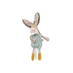 Petite peluche lapin sauge - Trois petits Lapin - Moulin Roty