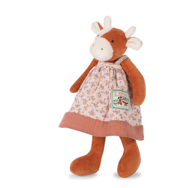 Plüschtier Kuh Charlotte 30 cm - La grande Famille - Moulin Roty