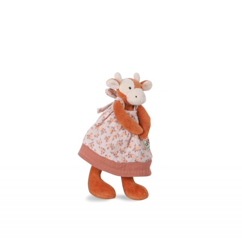 Peluche Charlotte la vache 20 cm - La grande Famille - Moulin Roty