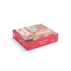 Puzzle zu Hause 100 Teile - La grande Famille - Moulin Roty