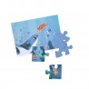 Leuchtendes Walfisch Puzzle mit 24 Teile ab 3 Jahren -  Les Aventures de Paulie - Moulin Roty