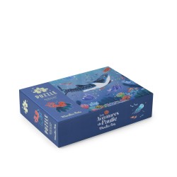 Puzzle lumineux en forme de baleine de 24 pièces à partir de 3 ans -  Les Aventures de Paulie - Moulin Roty