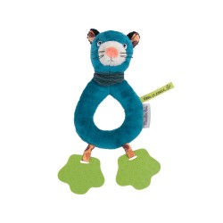 Anneau-hochet panthère Zimba - Dans la Jungle - Moulin Roty