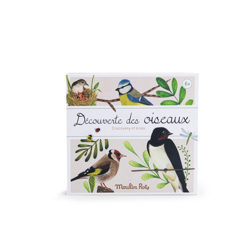 Boîte Oiseaux - Kit pédagogique à partir de 6 ans - Le Jardin - Moulin Roty