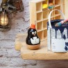 Boîte à musique Réné le pingouin en bois - Vilac