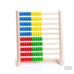 Lernrechner 100 Abacus aus Holz - Bajo