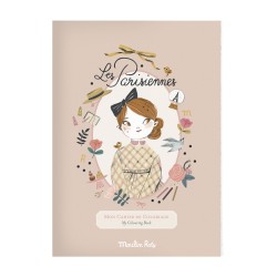Cahier de coloriage - Pour les enfants à partir de 3 ans - Les Parisiennes - Moulin Roty