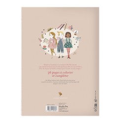 Cahier de coloriage - Pour les enfants à partir de 3 ans - Les Parisiennes - Moulin Roty