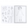 Cahier de coloriage - Pour les enfants à partir de 3 ans - Les Parisiennes - Moulin Roty