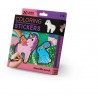 Color Stickers - ausmalstickers Einhorn - Crocodile Creek