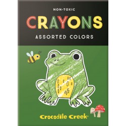 Color Stickers - ausmalstickers Garten - Crocodile Creek