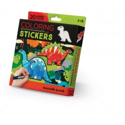 Color Stickers - ausmalstickers Dinosaurier - Crocodile Creek