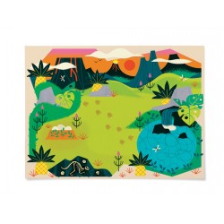 Color Stickers - ausmalstickers Dinosaurier - Crocodile Creek