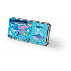 Haifischpuzzle in einer tollen Blechdose - 50 Teile - Crocodile Creek