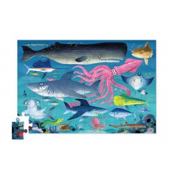 Haifischpuzzle in einer tollen Blechdose - 50 Teile - Crocodile Creek