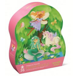 Shaped Puzzle Magische Freunde - 36 Teile - Crocodile Creek