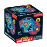 24 PC Shaped Mini Puzzle Spaceship - Mini Puzzle Fusée - Mudpuppy