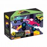 Puzzle phosphorescent Monster Trucks - Puzzle lumineux Monster Truck 100 pièces - Mudpuppy