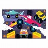Glow in Dark Puzzle Monster Trucks - Leuchtendes Monster Truck Puzzle 100 Teile - Mudpuppy
