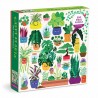 Family Puzzle 500 pcs Happy Plants - Puzzle amusant sur le thème des plantes 500 pièces - Mudpuppy