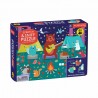 60 pcs Scratch and Sniff Puzzles/Campfire Friends, Mudpuppy