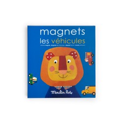 Jeu magnétique Les véhicules - Les Popipop - Moulin Roty