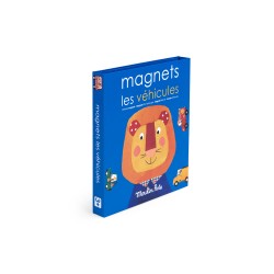 Jeu magnétique Les véhicules - Les Popipop - Moulin Roty
