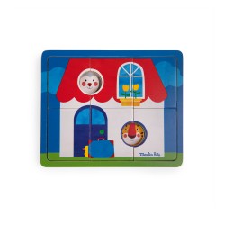 Puzzle à 3 étages pour les enfants à partir de 2 ans - Les Popipop - Moulin Roty