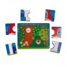 Puzzle à 3 étages pour les enfants à partir de 2 ans - Les Popipop - Moulin Roty