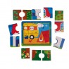 Puzzle à 3 étages pour les enfants à partir de 2 ans - Les Popipop - Moulin Roty