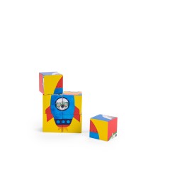 Puzzle 6 cubes pour les enfants à partir de 18 mois - Les Popipop - Moulin Roty