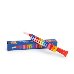 Mélodica coloré, semblable à une flûte à touches - pour les enfants à partir de 3 ans - Moulin Roty