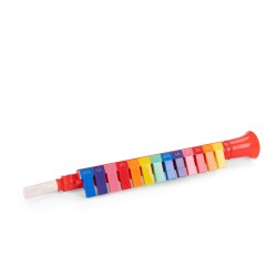 Mélodica coloré, semblable à une flûte à touches - pour les enfants à partir de 3 ans - Moulin Roty