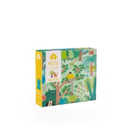 Puzzle das Wunderland 48 Teile ab 4 Jahren - Les Schmouks - Moulin Roty