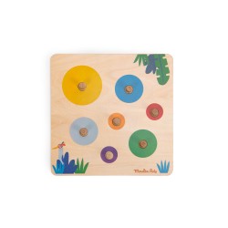 Jeu d'emboîtage en bois pour les enfants à partir de 2 ans - Moulin Roty