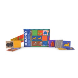 Domino Spiel mit Motiven für Kids ab 2 Jahren - Moulin Roty - Les Toupitis