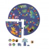 Jeu de société pour enfants à partir de 3 ans - Moulin Roty - Les Toupitis