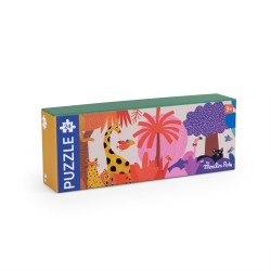 Puzzle La jungle 24 Pièces - pour les enfants à partir de 3 ans - Les Toupitis - Moulin Roty