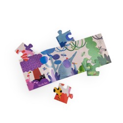 Puzzle Dschungel 24 Teile - für Kinder ab 3 Jahren - Les Toupitis - Moulin Roty