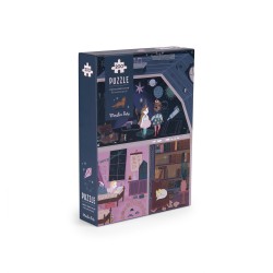 Puzzle l'hôtel particulier 48 pièces - à partir de 6 ans - Les Parisiennes - Moulin Roty