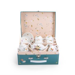 Valise dînette thé  - pour les enfants - Les Parisiennes - Moulin Roty