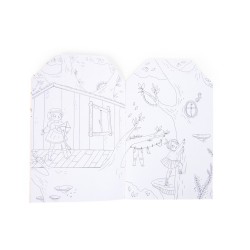 Livre de coloriage avec stickers Les Parisiennes  - Moulin Roty