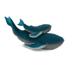 Walfisch klein aus Plüsch - Tout autour du monde - Moulin Roty