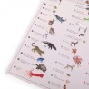 Décalcomanies - Carte du monde avec animaux - Moulin Roty