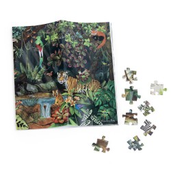 Puzzle Forêt tropicale - Tout autour du monde - Moulin Roty