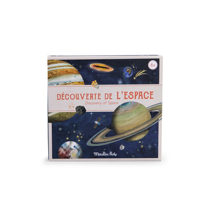 Coffret découverte de l'Espace - pour les enfants - Les grands explorateurs - Moulin Roty Coffret découverte de l'Espace - pour les enfants - Les grands explorateurs - Moulin Roty