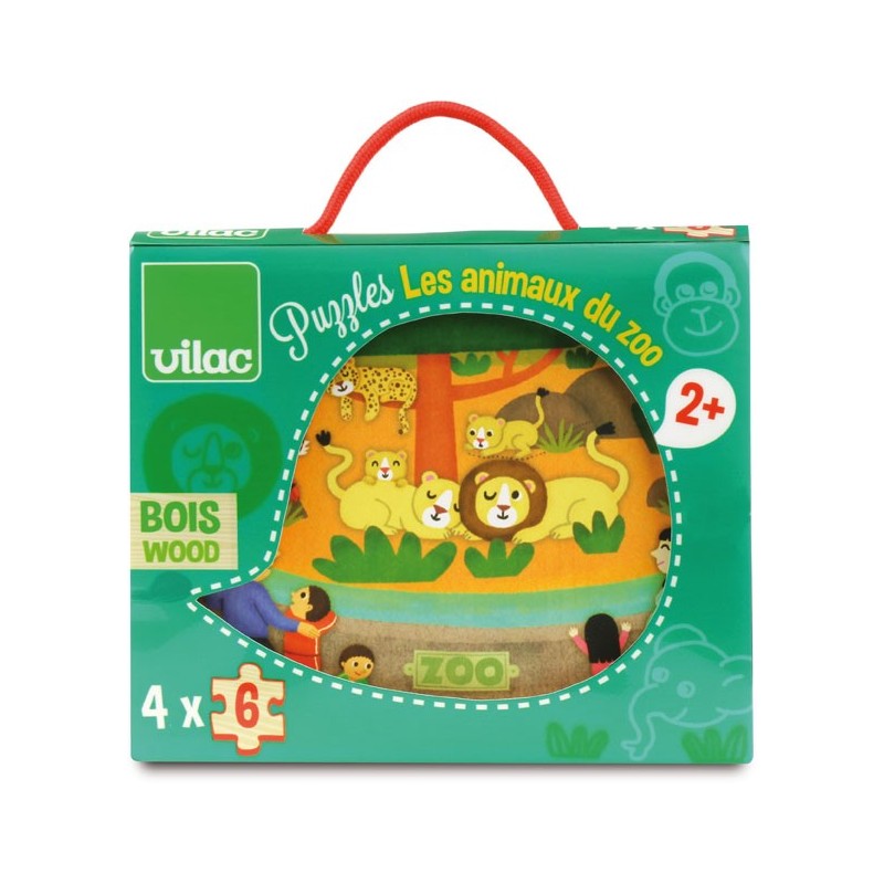 Puzzle Les animaux du zoo