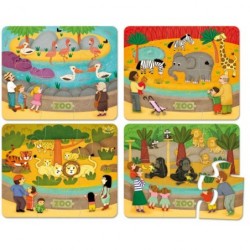 Puzzle Les animaux du zoo