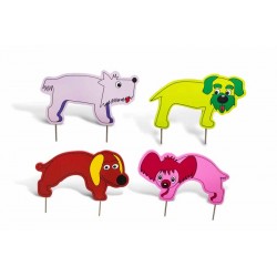 Crocket Spiel für Kinder aus Holz mit Hunden - BS Toys - Crocket Jr. - Dogs