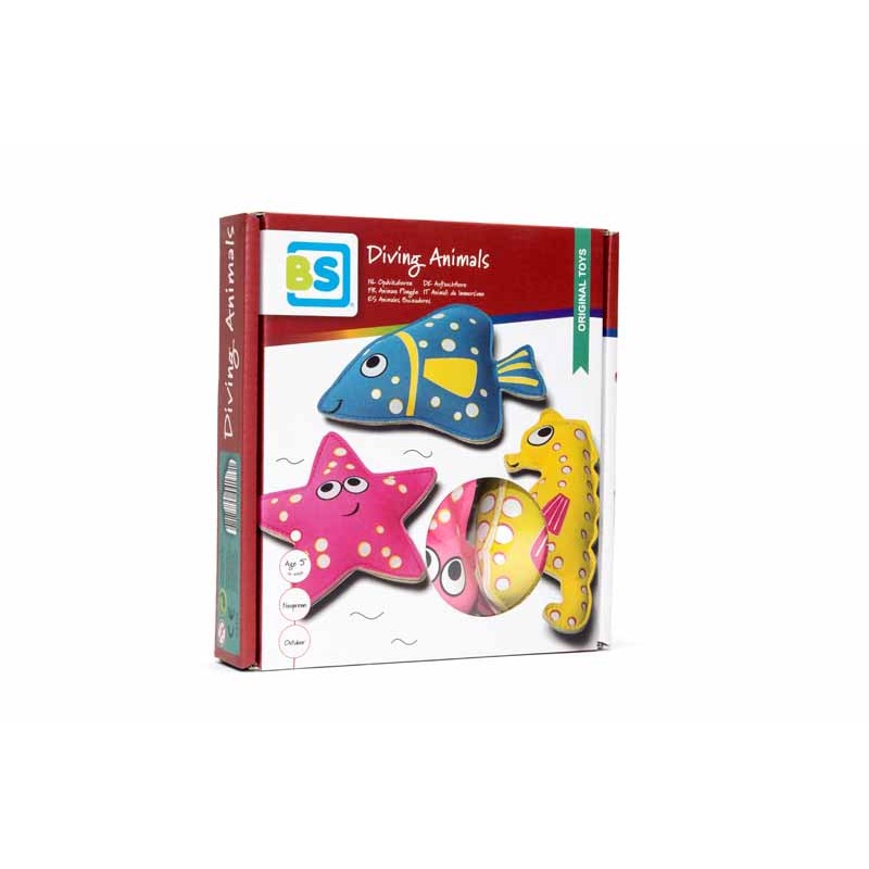 Animaux aquatiques - Animaux de plongée pour enfants à partir de 6 ans - BS Toys - Diving animals